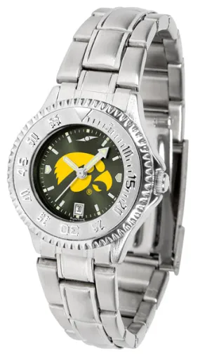 Iowa Hawkeyes Competitor Steel Ladies Watch - AnoChrome