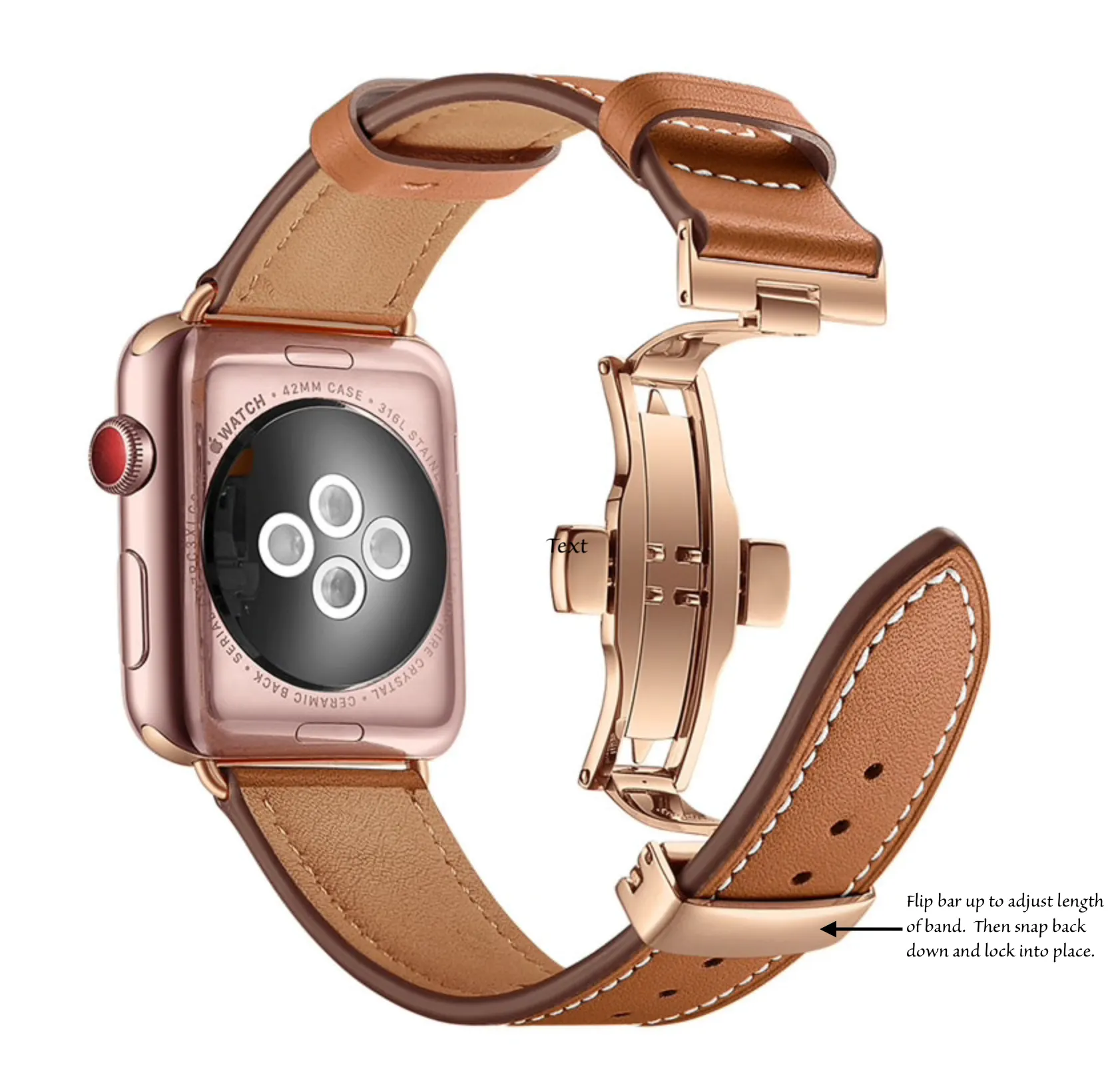 Jane Leather Apple Watch Band