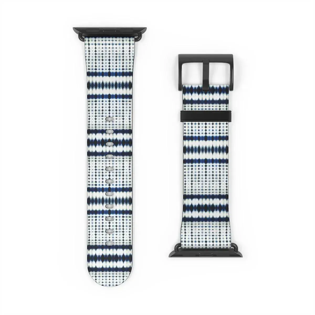 Japanese Shibori Print Watch Band