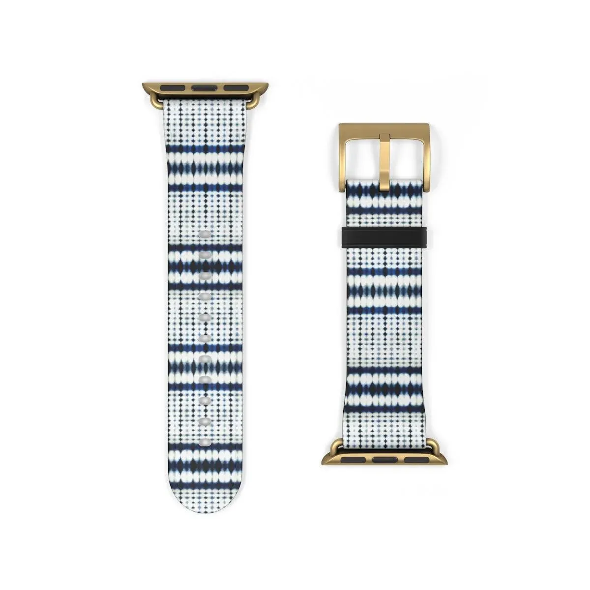 Japanese Shibori Print Watch Band