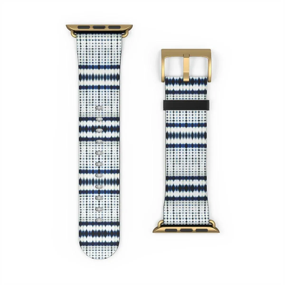 Japanese Shibori Print Watch Band