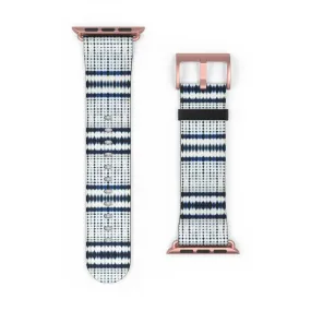 Japanese Shibori Print Watch Band