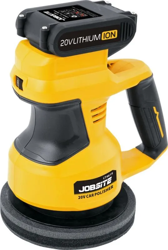 Jobsite/Neilsen CT4619 18 Volt Cordless Orbital Car Polisher machine