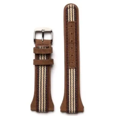 Katana Leather & Obi Cord Watch Band | 24mm