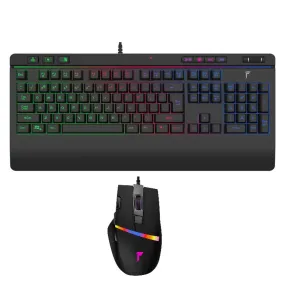 KB8037   MS3106 game film keyboard and mouse set | Knob roller, powerful function