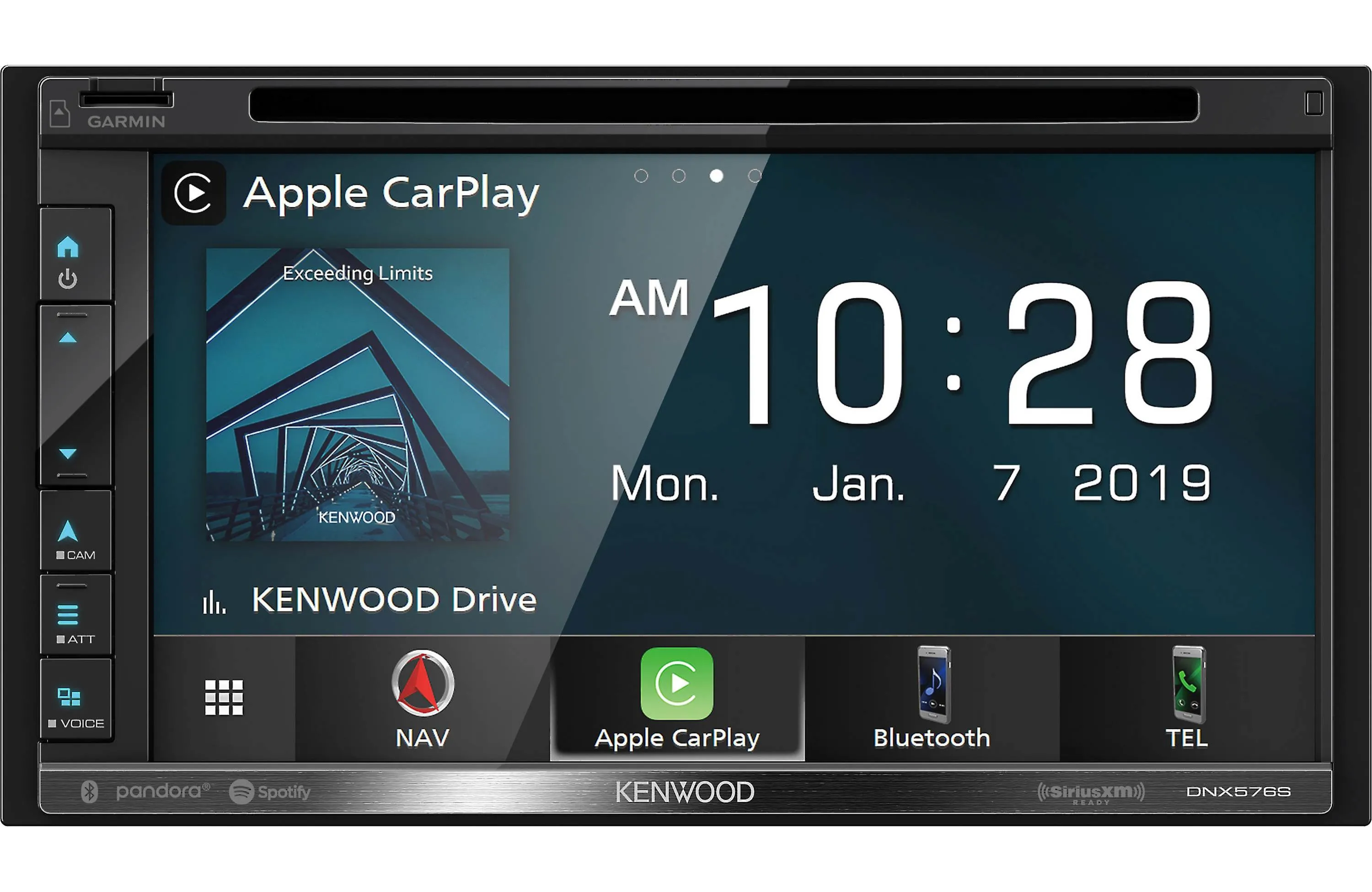 Kenwood DNX576S Navigation DVD Receiver with Bluetooth