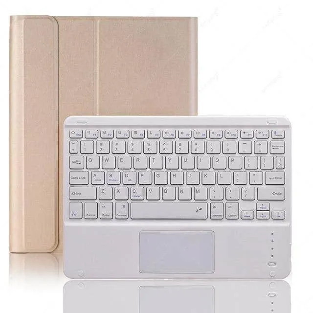 Keyboard Case iPad Air 5 Pen Slot Detachable Magnet Trackpad