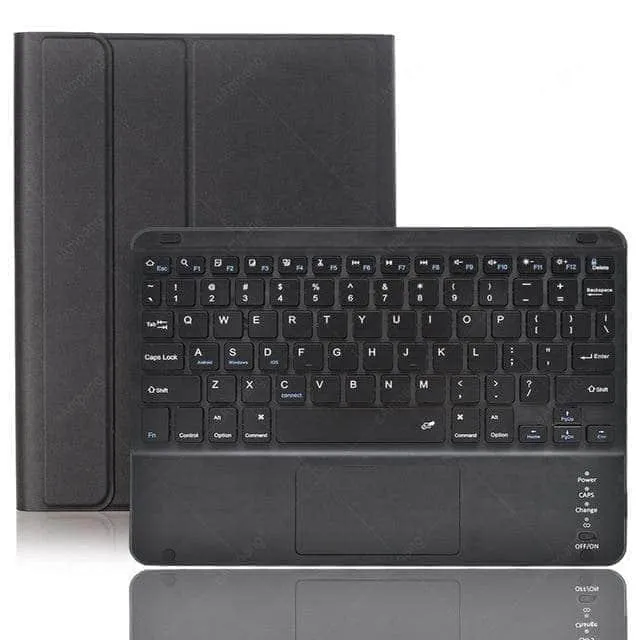 Keyboard Case iPad Air 5 Pen Slot Detachable Magnet Trackpad