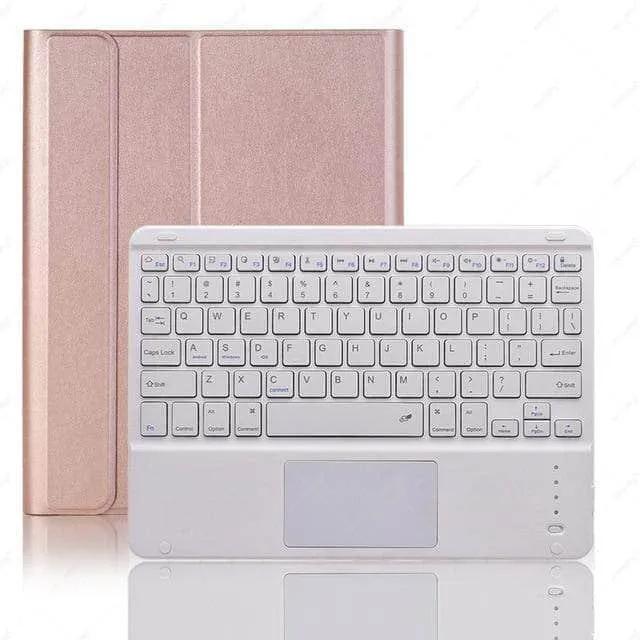 Keyboard Case iPad Air 5 Pen Slot Detachable Magnet Trackpad