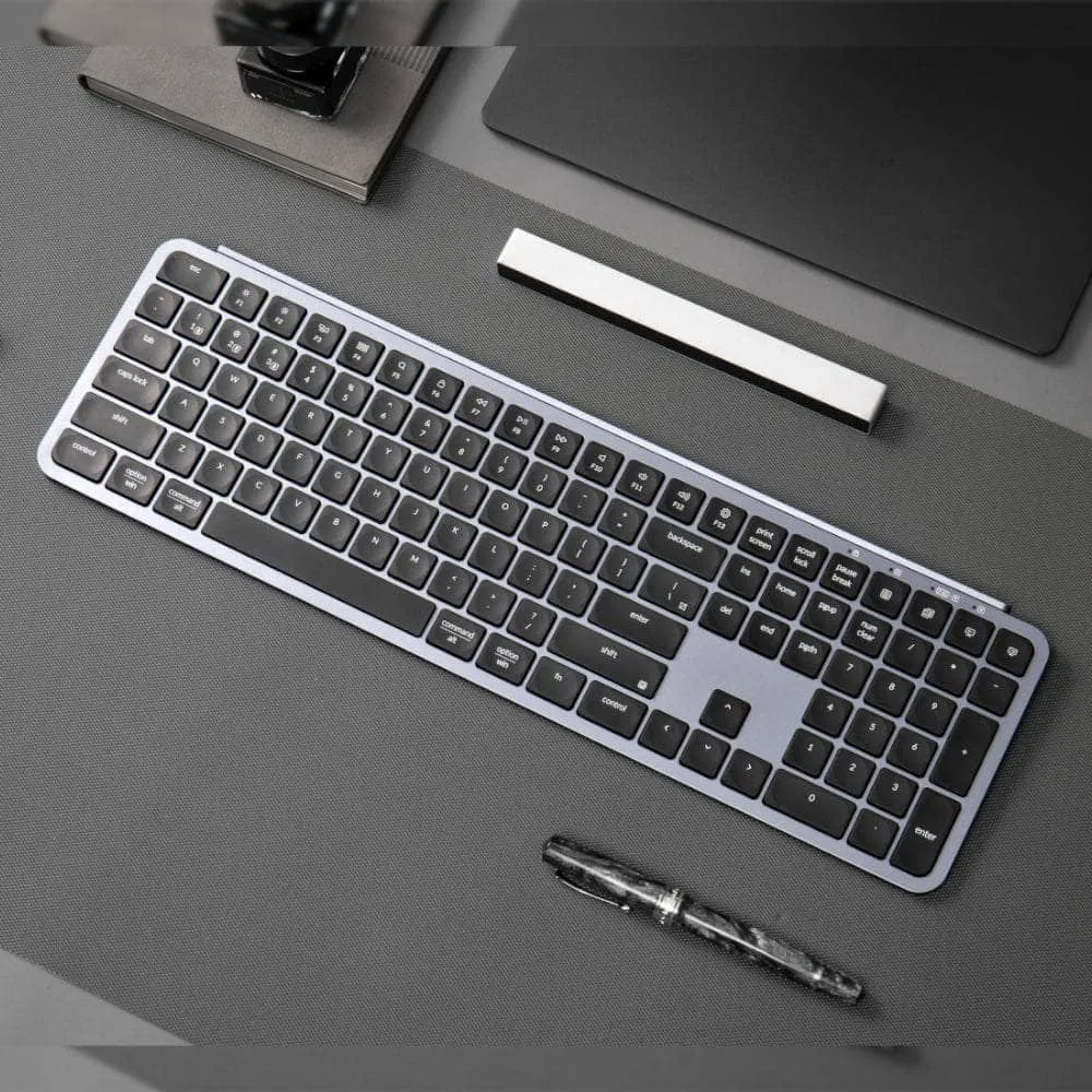 Keychron B6 Pro Ultra Slim 100% Wireless Keyboard – Space Grey B6 P K1