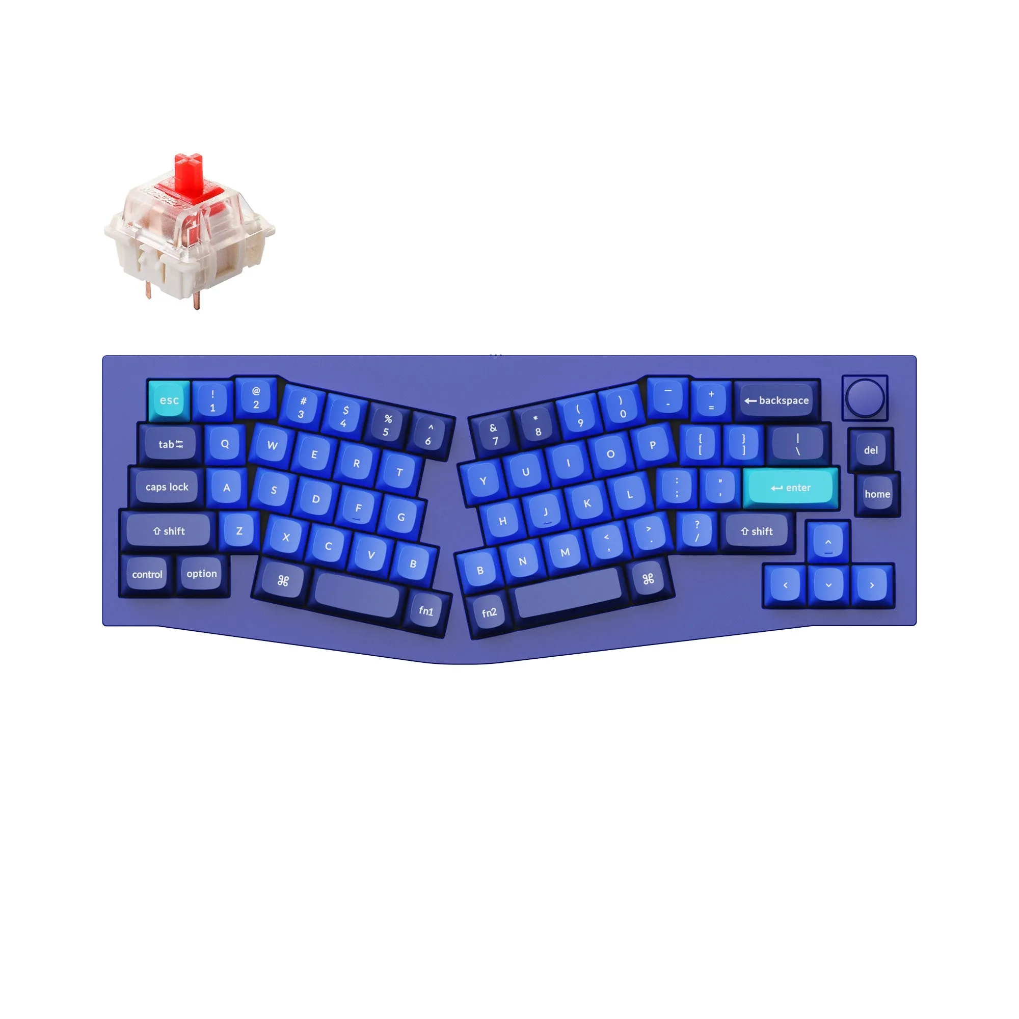 Keychron Q8 (Alice Layout) QMK Custom Mechanical Keyboard