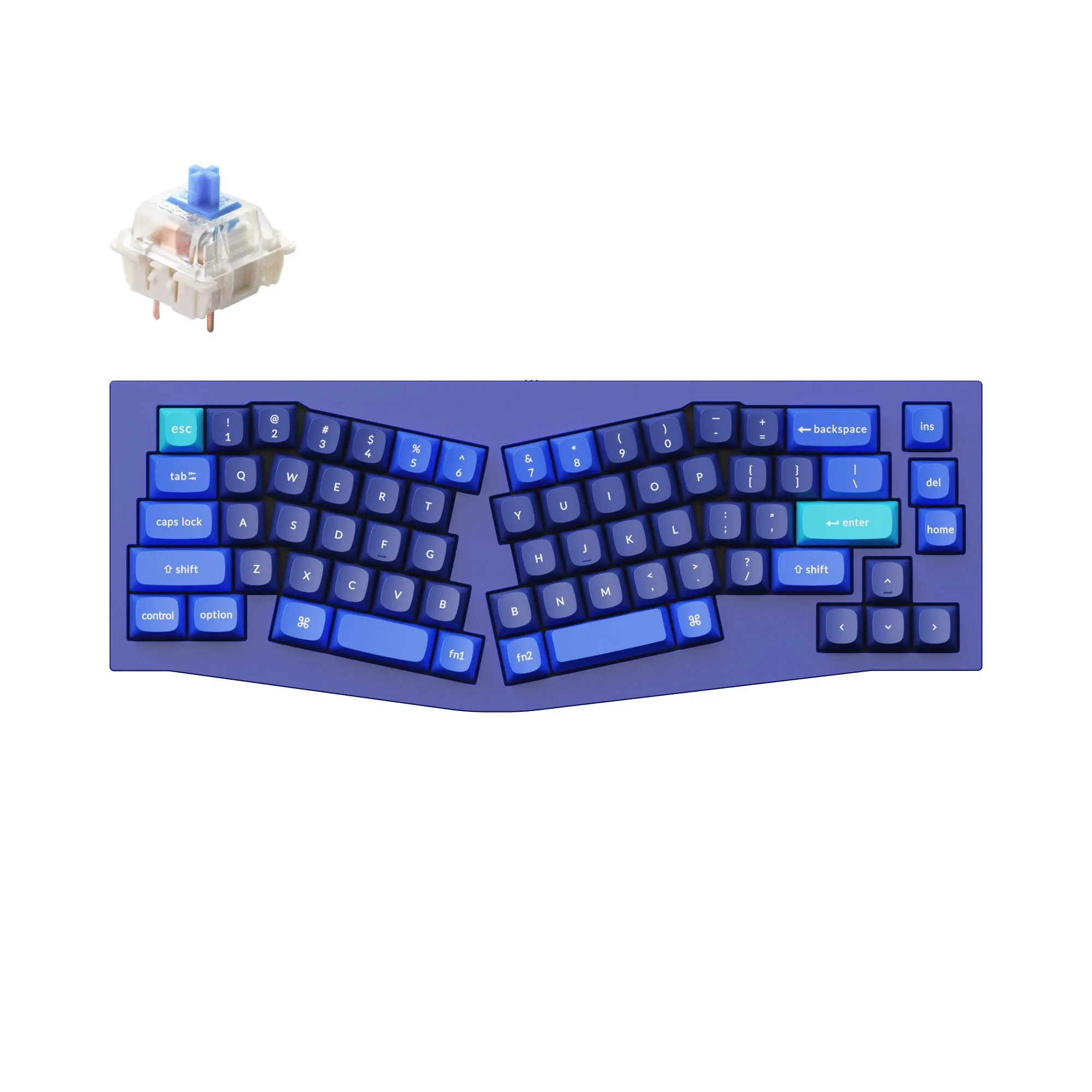 Keychron Q8 (Alice Layout) QMK Custom Mechanical Keyboard