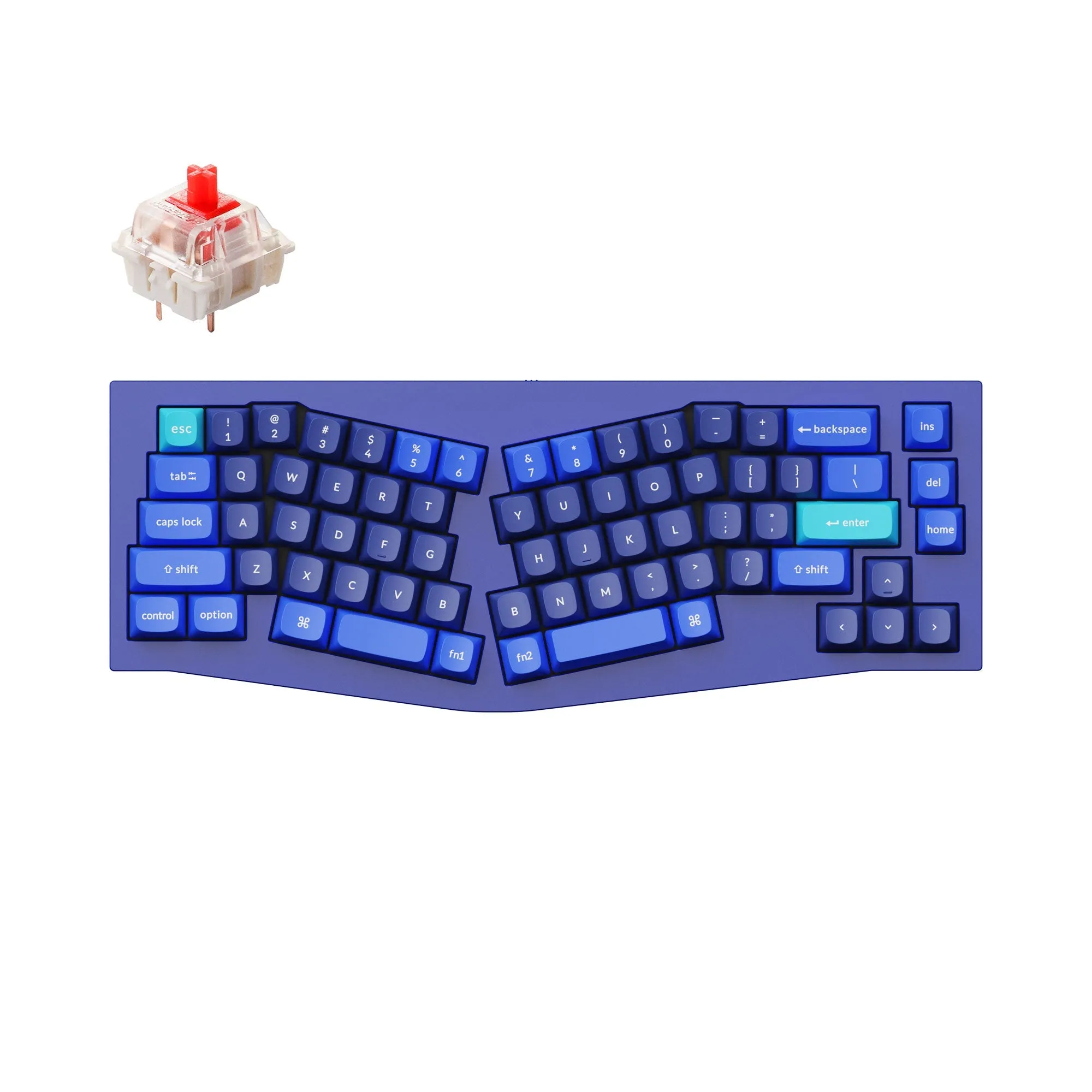 Keychron Q8 (Alice Layout) QMK Custom Mechanical Keyboard