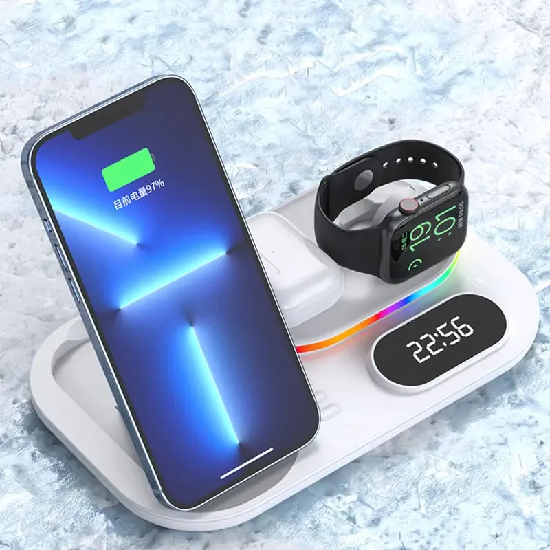 LED Wireless Charger Dock