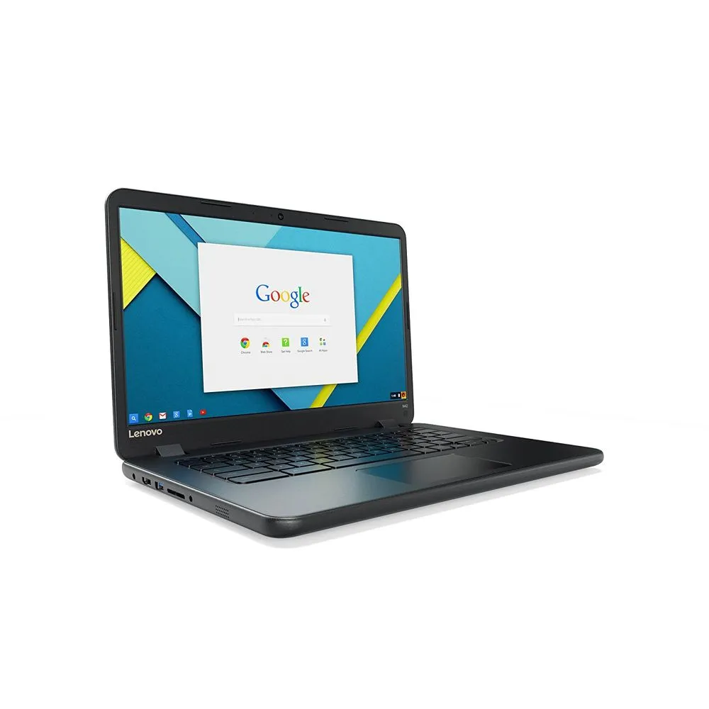 Lenovo 80US0000US IdeaPad N42 Chromebook 14" HD N3060 1.6GHz 4GB RAM 16GB eMMC Chrome OS Black