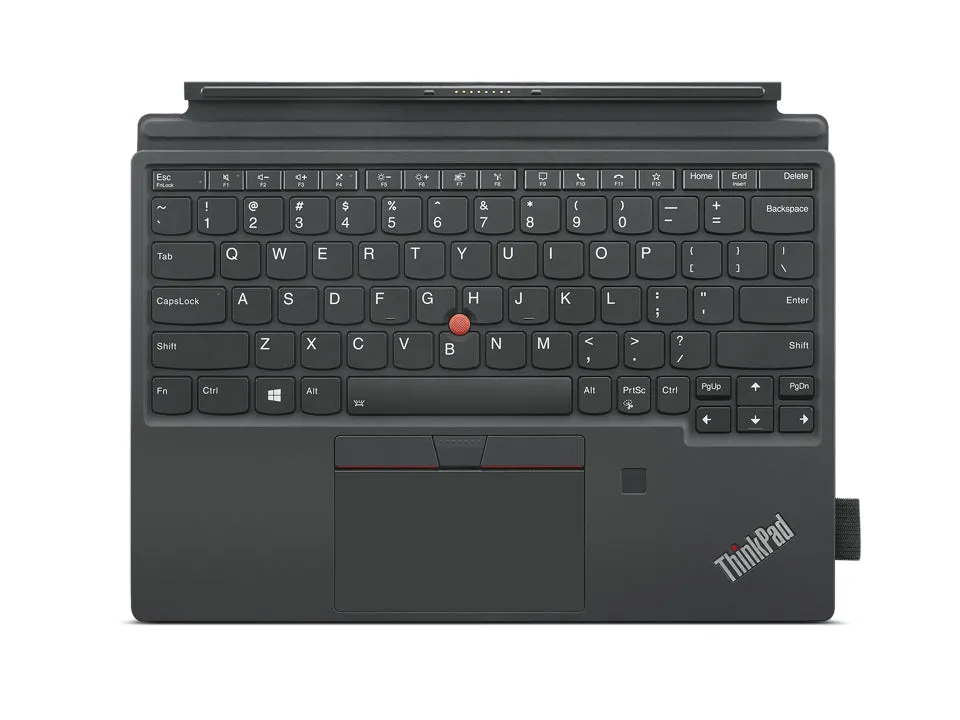 Lenovo Folio - Keyboard - With Touchpad, Trackpoint, Ultranav - Backlit - Pogo Pin - Qwerty - Uk - Black - Oem - Brown B