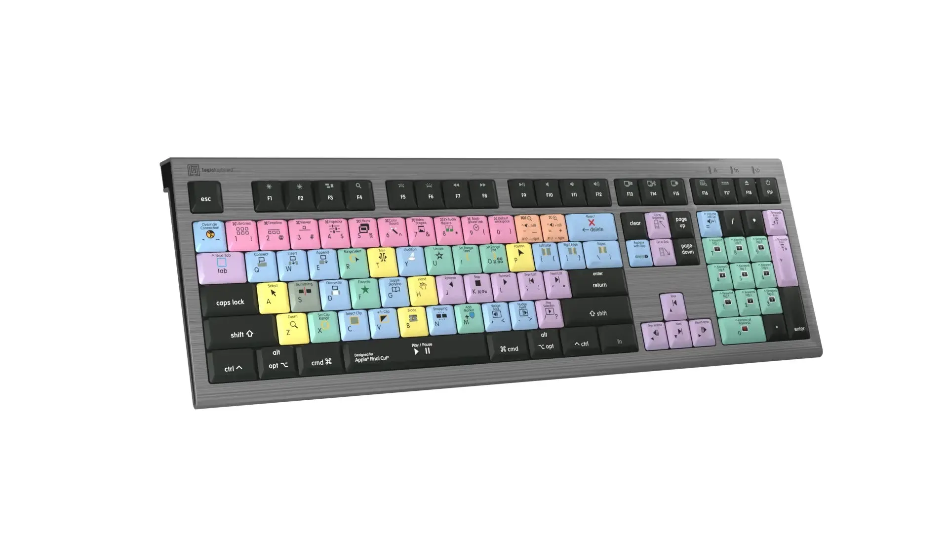 LogicKeyboard Apple Final Cut Pro X Astra 2 MAC US  LKB-FCPX10-A2M-US