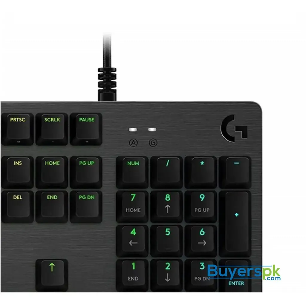 Logitech G512 Lightsync Rgb Mechanical Gaming Keyboard Carbon English Layout Gx Brown Tactile