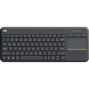 Logitech K400 Plus Wireless Touch Keyboard (Black)