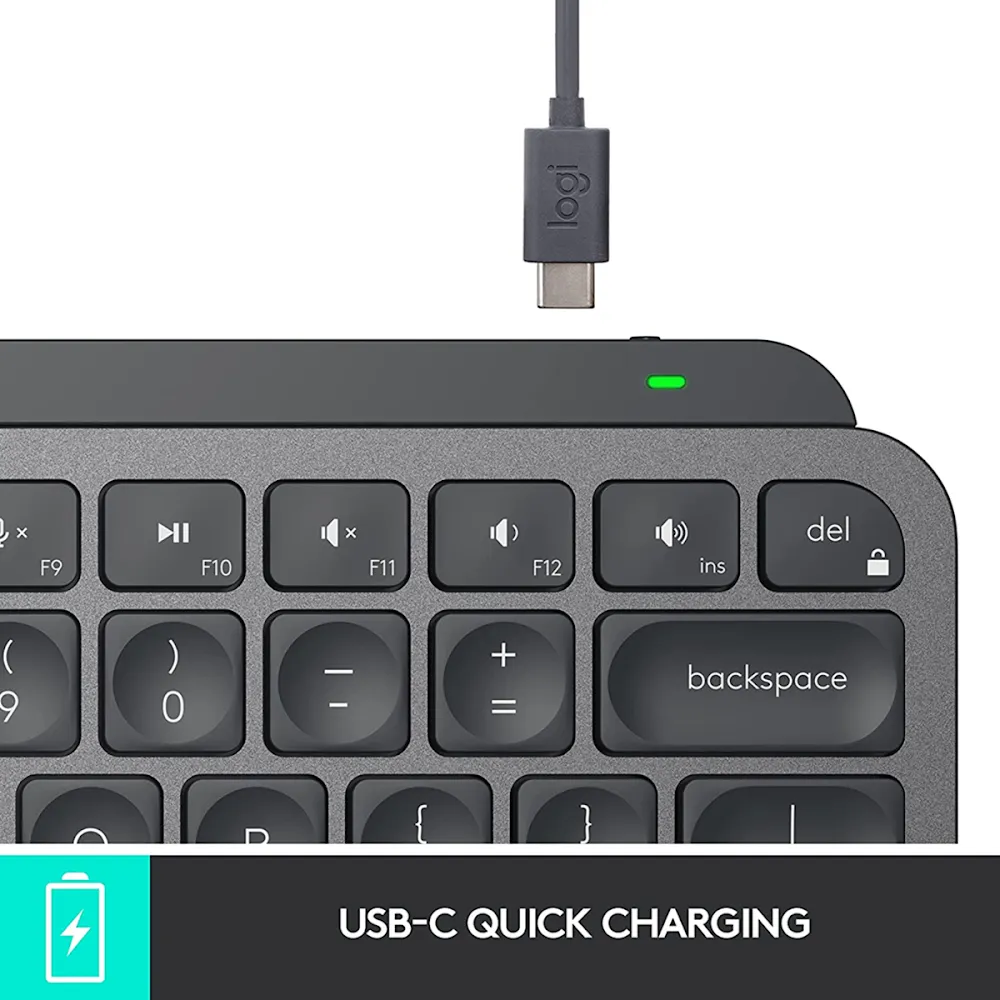 Logitech Mx Keys Mini For Business - Graphite (Bolt With 2 Years Warranty)