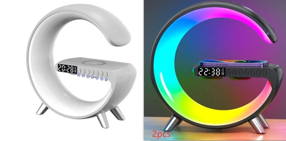 LovelyRLovely G-Shaped LED Bluetooth Speaker Charger