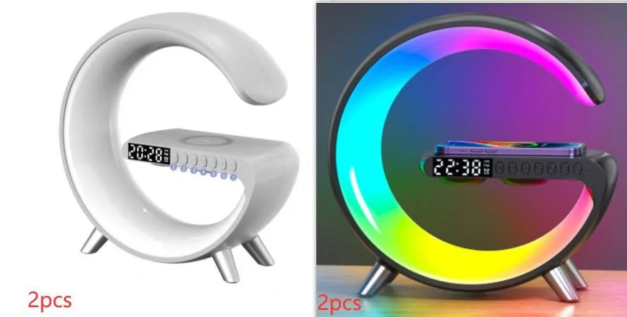 LovelyRLovely G-Shaped LED Bluetooth Speaker Charger