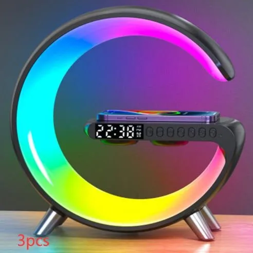 LovelyRLovely G-Shaped LED Bluetooth Speaker Charger