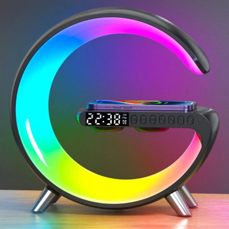 LovelyRLovely G-Shaped LED Bluetooth Speaker Charger