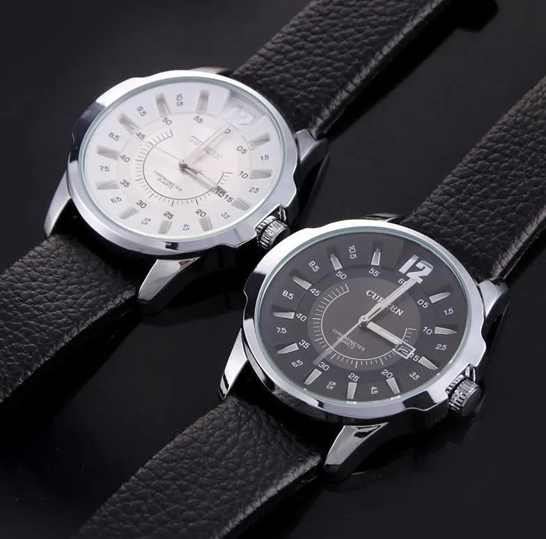 Luxury Brand CURREN 8123 Men military watch Fashion Men wristwatches Quartz men sports watches Casual leather Men Watch