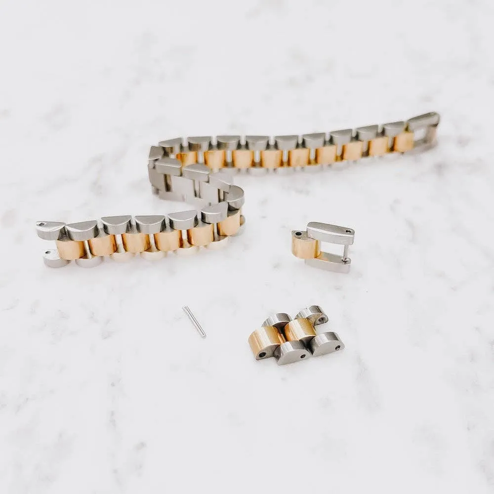 Mabel Mixed Metals Watch Band Bracelet