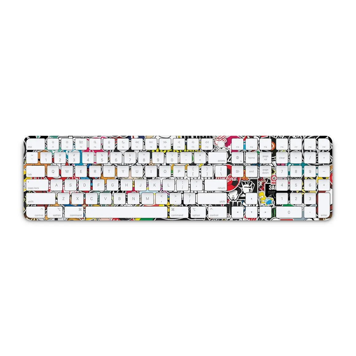 Magic Keyboard with Touch ID and Numeric Keypad Designer Series Skins