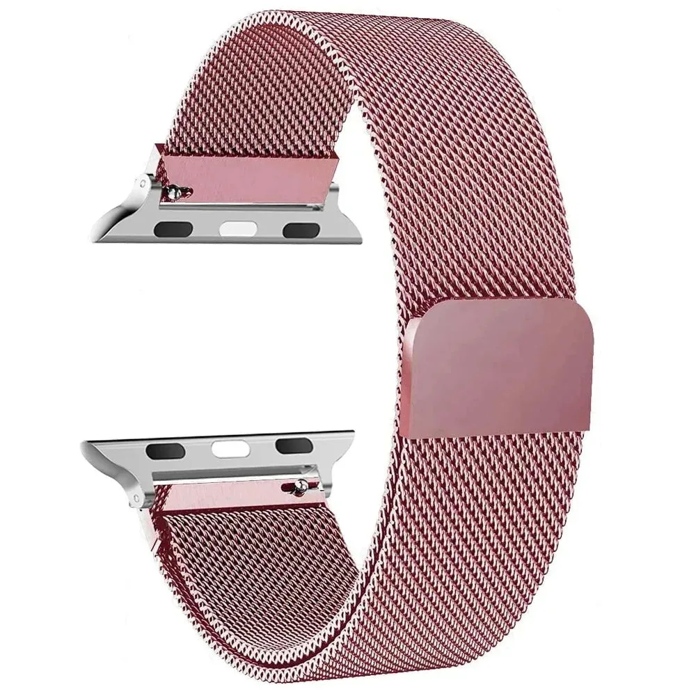 Magnetic Strap for Apple Watch bands 44mm 40mm 49mm 45mm 41mm 42mm 38mm 45 mm Metal bracelet iwatch series 3 6 7 8 9 SE ultra 2