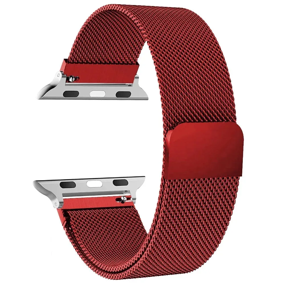 Magnetic Strap for Apple Watch bands 44mm 40mm 49mm 45mm 41mm 42mm 38mm 45 mm Metal bracelet iwatch series 3 6 7 8 9 SE ultra 2