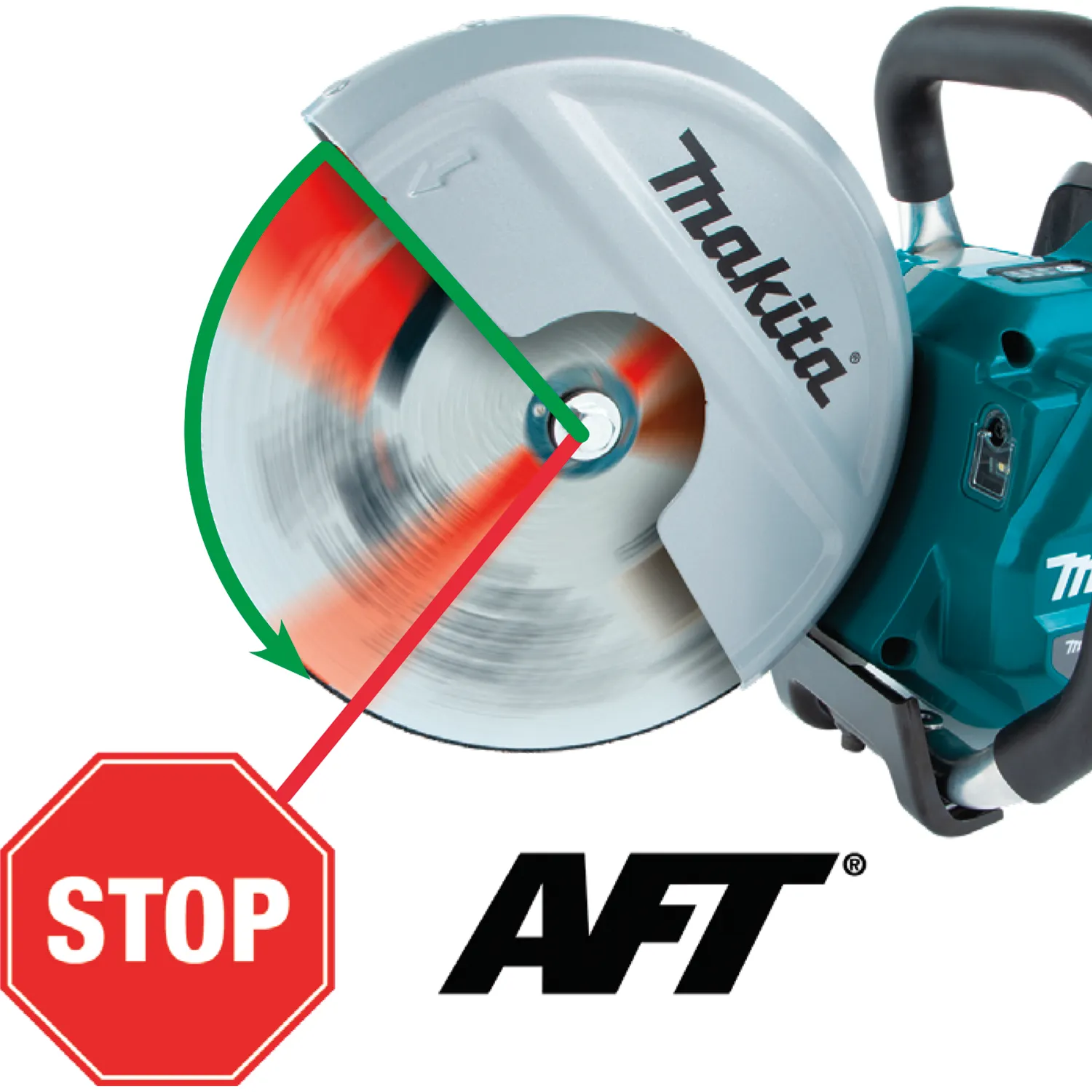 Makita (XEC01Z) 36V (18V x2) LXT® Brushless 9" Power Cutter, w/AFT®, Electric Brake, (Tool Only)