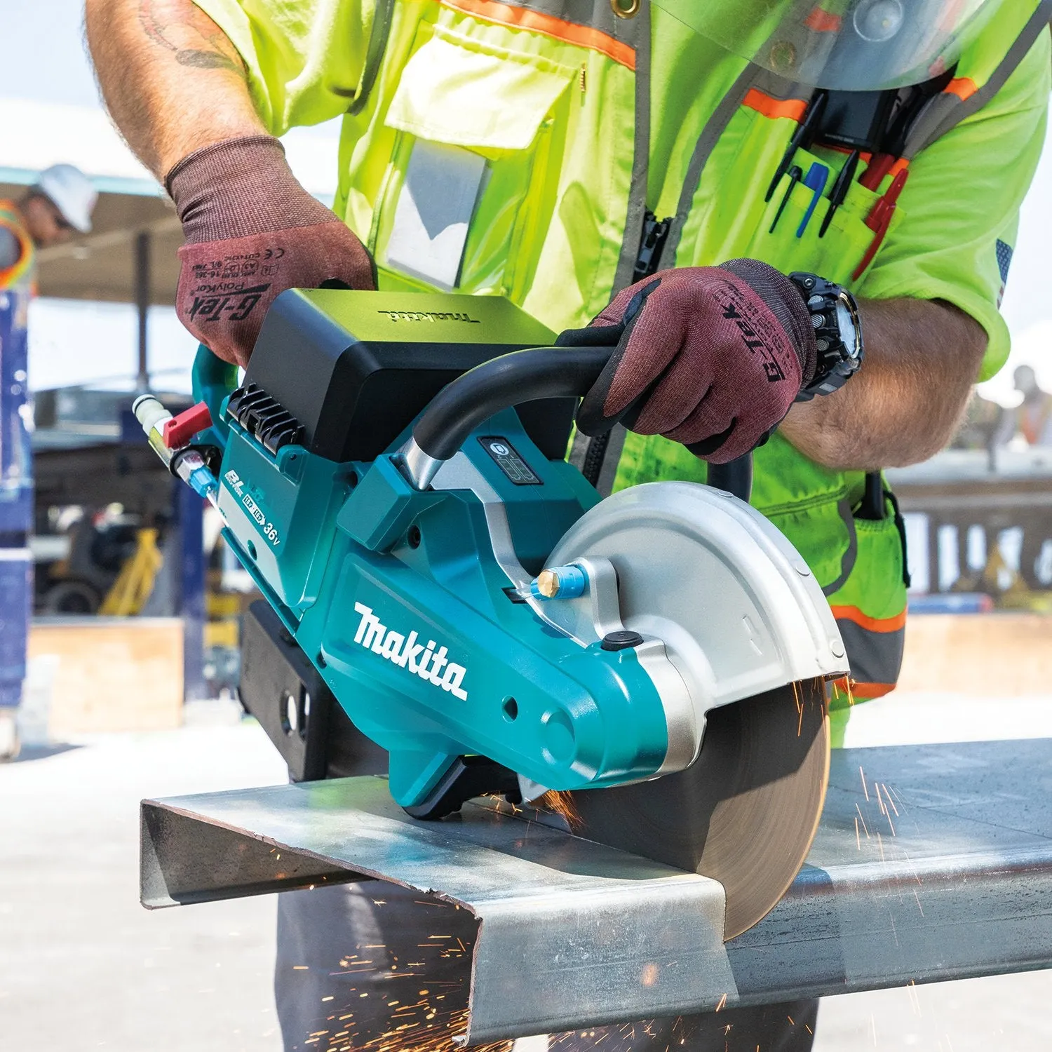 Makita (XEC01Z) 36V (18V x2) LXT® Brushless 9" Power Cutter, w/AFT®, Electric Brake, (Tool Only)