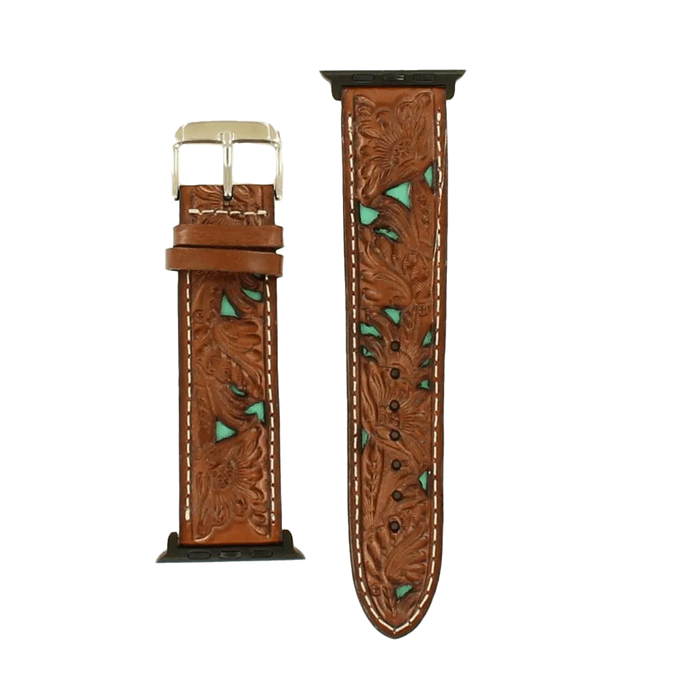 M&F Watch Band Turq Underlay