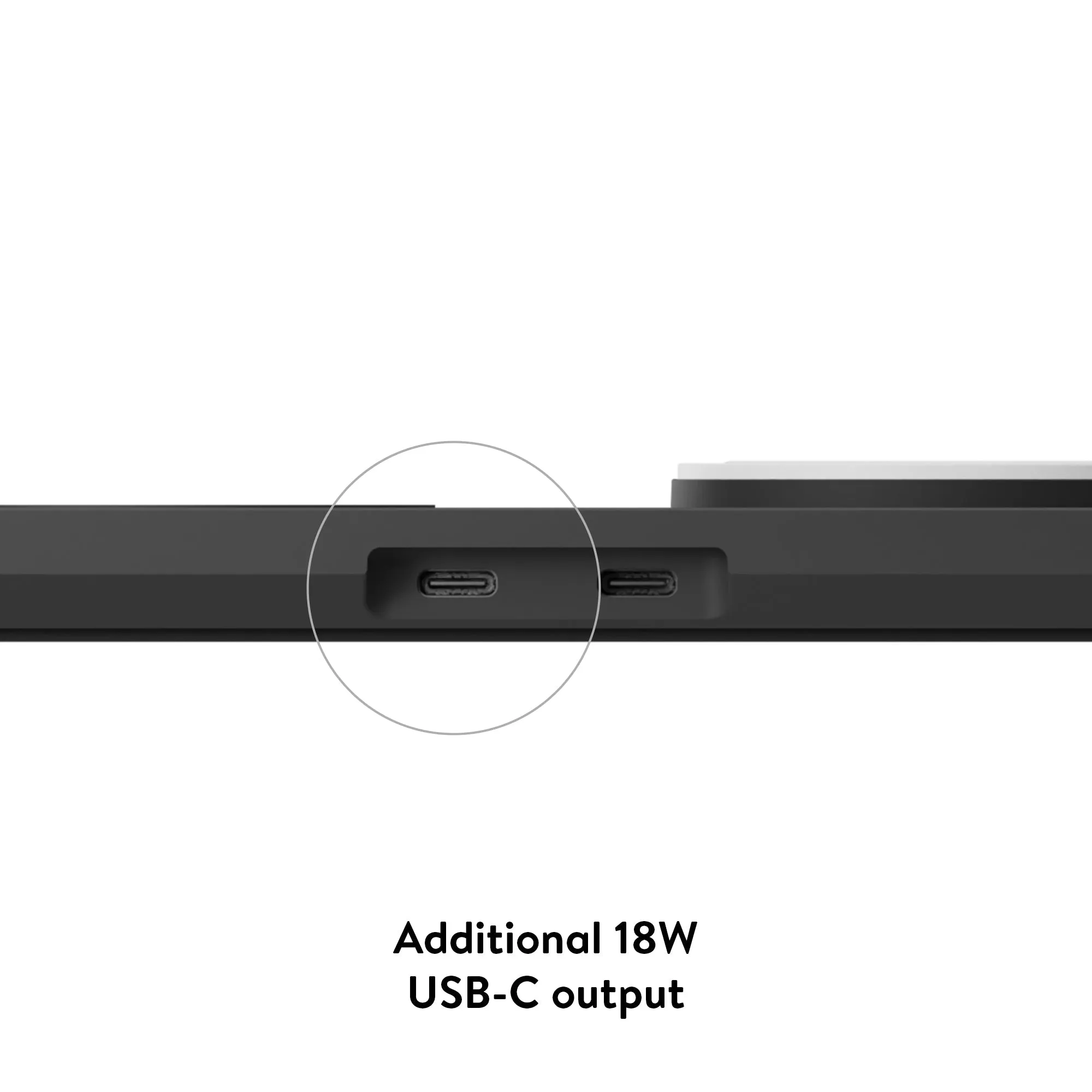 Matte Black Charging Station with MagSafe®