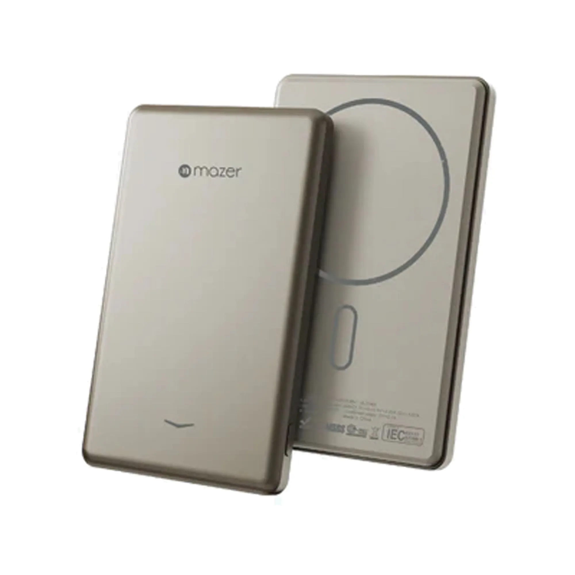 Mazer MagAir 19 5000mAh Ultra Slim Magnetic 15W Power Bank PD20W - MagSafe Compatible