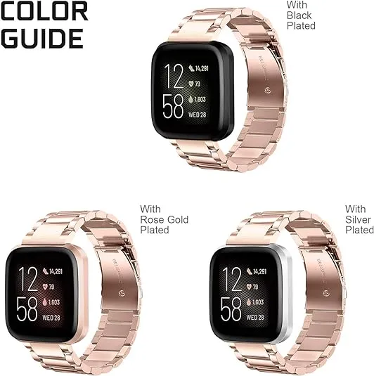 Metal Band for Fitbit Versa/Versa 2/Versa Lite | Fintie