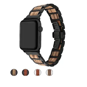 Metal Wood Fusion Watch Bands