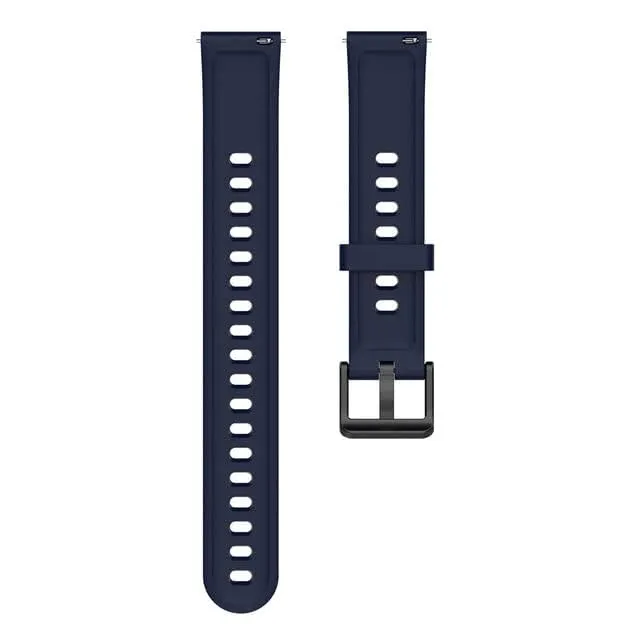 Meyaar Strap Band Only Compatible With realme Band 2 (Not For Any other Brand Watch) : (Tracker Not Included) (Strap Only) (Silicone (Blue))