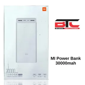 MI POWERBANK 30000nah FAST CHARGING