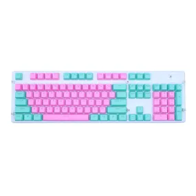 Miami Vice Pastel Pink PBT Doubleshot Keycaps