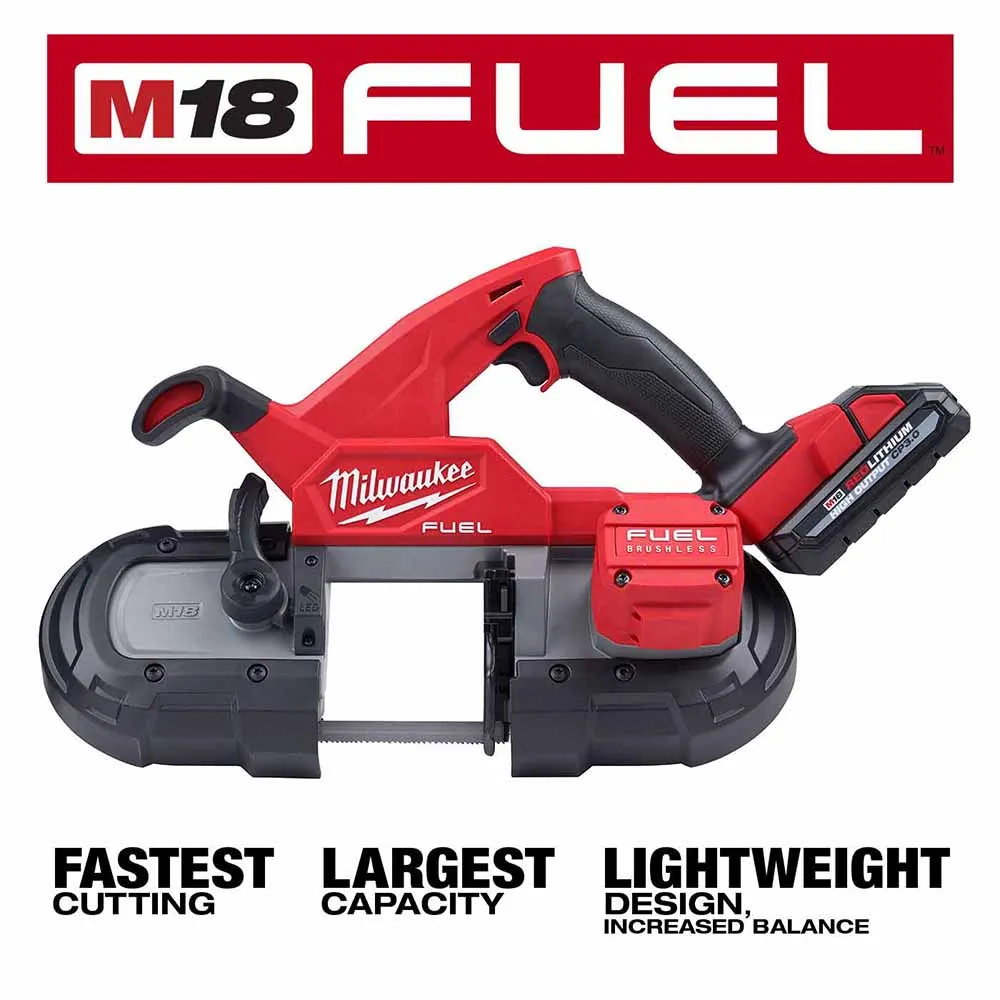 Milwaukee 2829-22 M18 FUEL Compact Band Saw Kit