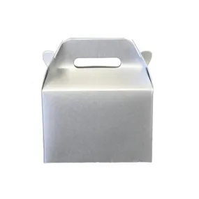 Mini Gable Boxes - SPARKLE SILVER (Set of 96)