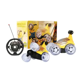 Minions Car Rotating 360°  With Remote Control