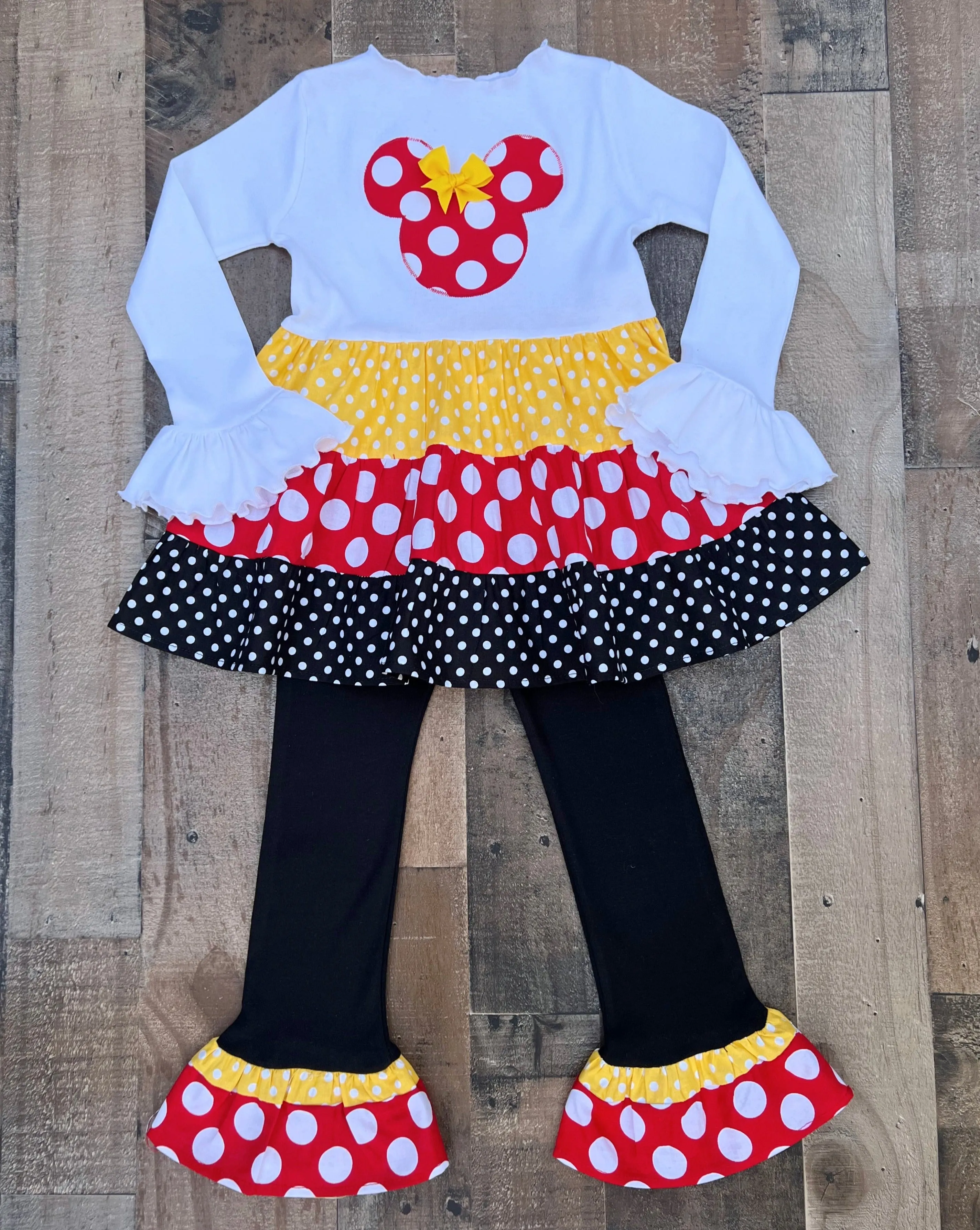 Minnie Mouse Birthday Girl Outfit