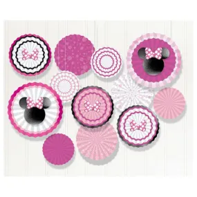 Minnie Mouse Forever, paper fan decorating kit