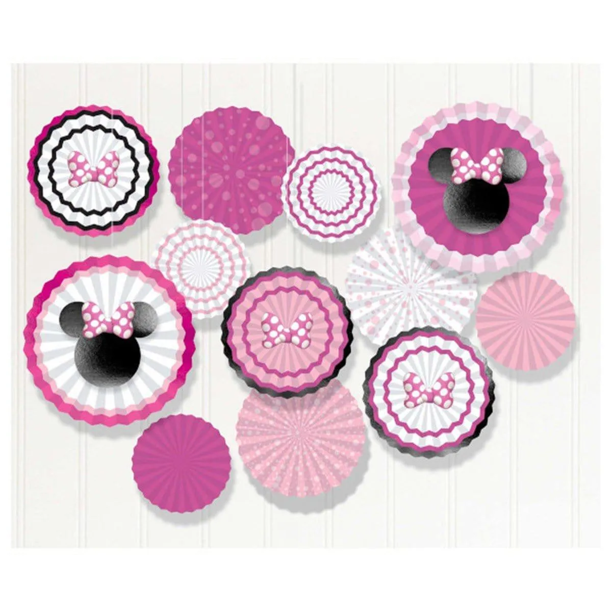 Minnie Mouse Forever, paper fan decorating kit