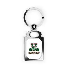 Mississippi Valley State Marching Band Rectangle Photo Keyring